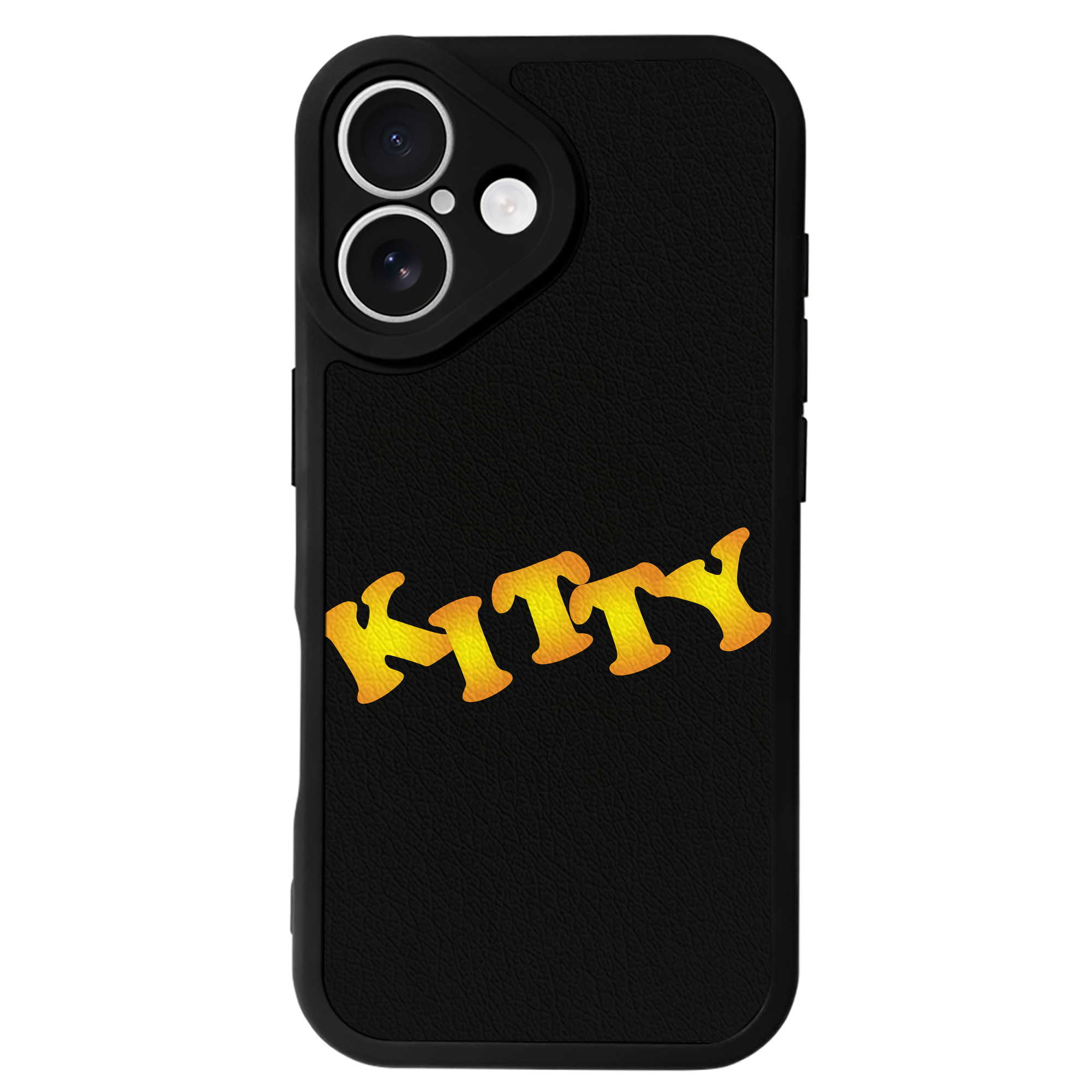 （画像用） Hello Kitty ハローキティ 【iPhone 16シリーズ対応】シリコンスマホケース（レザー調） 材質：シリコン